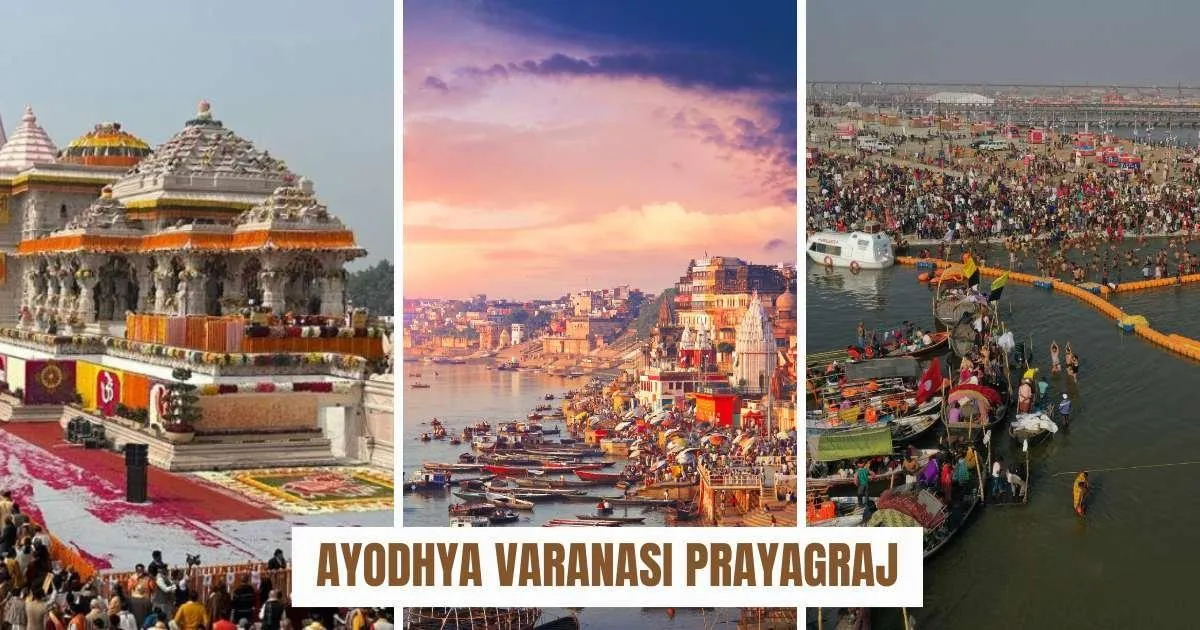 Varanasi Ayodhya Prayagraj Tour Package | Best Price