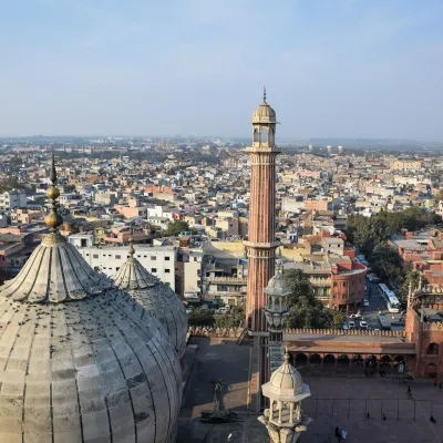 Chandni Chowk:The vibrant and busy market in Old Delhi is full of life. The chaotic streets, colorful shops, and local street food stalls add an authentic, vibrant layer to your gallery