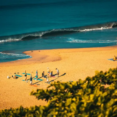 Varkala: Beach town famous for its cliffs and spiritual vibe.