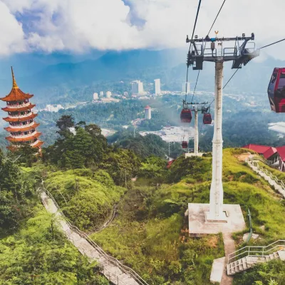 Genting Highlands: A hill resort known for its casinos, theme parks, and cool mountain air.