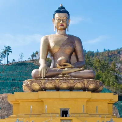 Buddha Dordenma Statue :Thimphu "A towering symbol of peace and enlightenment."