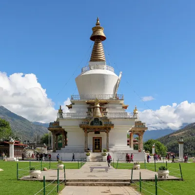 National Memorial Chorten:Thimphu "A stupa of devotion and daily prayer."