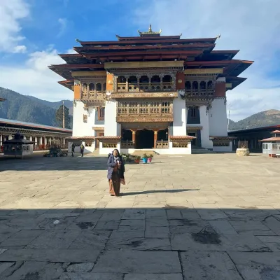 Gangtey Monastery:Phobjikha Valley "Tranquility nestled in the hills."