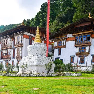 Kurje Lhakhang:Bumthang "Where Guru Rinpoche’s spirit resides."
