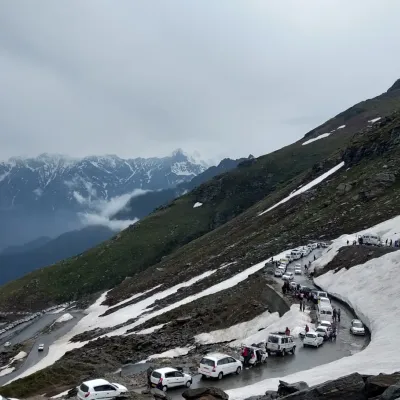 Rohtang Pass :Near Manali, Kullu District "Gateway to the frozen wilderness."