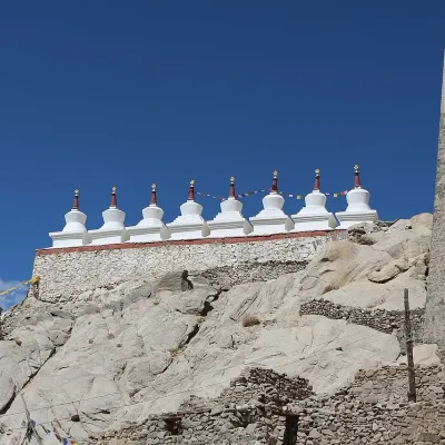 Shey Palace & Monastery:Shey, Leh District "A royal retreat turned spiritual seat."