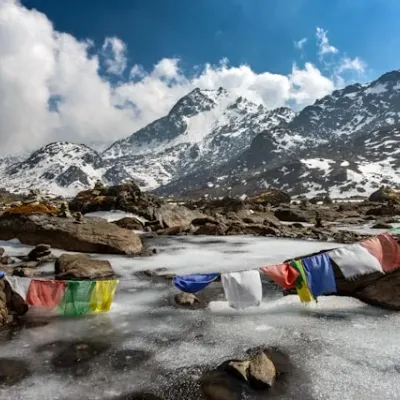 Nepal, Himalayas. National park Langtang