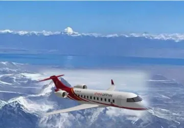 Kailash Mansarovar Aerial Darshan by Flight