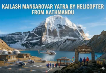Kailash Mansarovar Yatra by Helicopter from Kathmandu