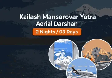 Kailash Mansarovar Aerial Darshan by Flight