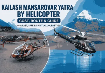 Kailash Mansarovar Yatra By Helicopter from Lucknow