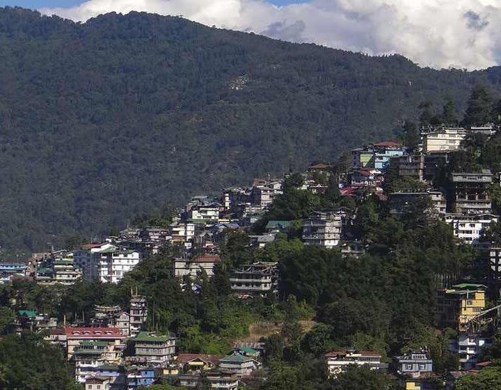 Gangtok City in Sikkim Northeast
