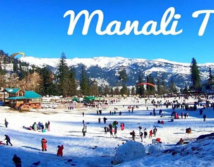 Manali Town in Himachal Pradesh